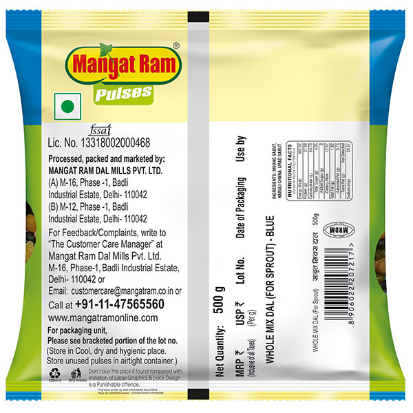 Buy whole mix dal for sprout online | shop Mix dal online